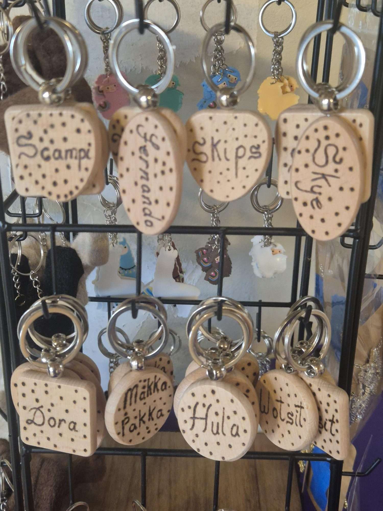 Personalised Keyrings